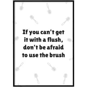 WC Poster - Brush