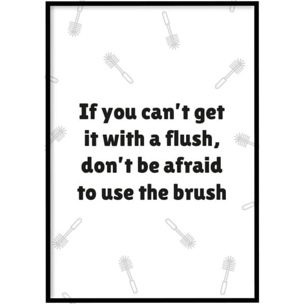 WC Poster - Brush