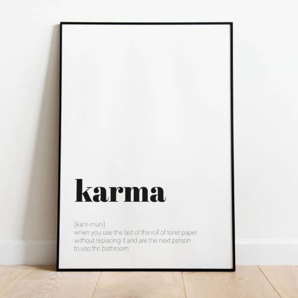 WC Poster - Karma