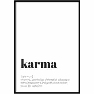 WC Poster - Karma