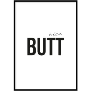WC Poster - Nice butt