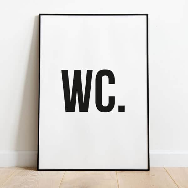 WC Poster - WC