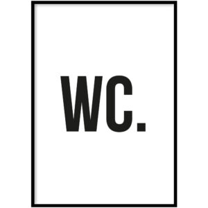 WC Poster - WC