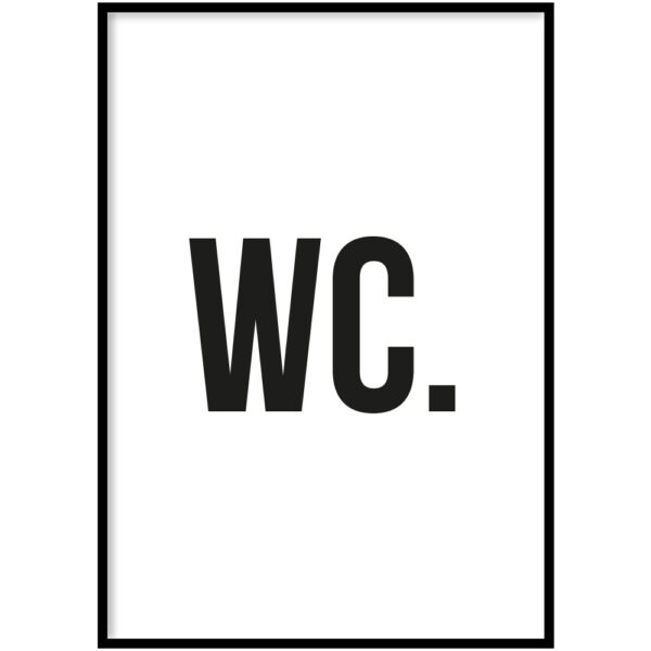 WC Poster - WC