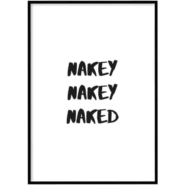 WC Poster - Nakey