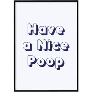 WC Poster - Poop