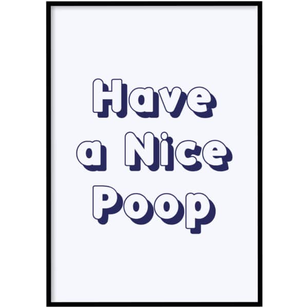 WC Poster - Poop