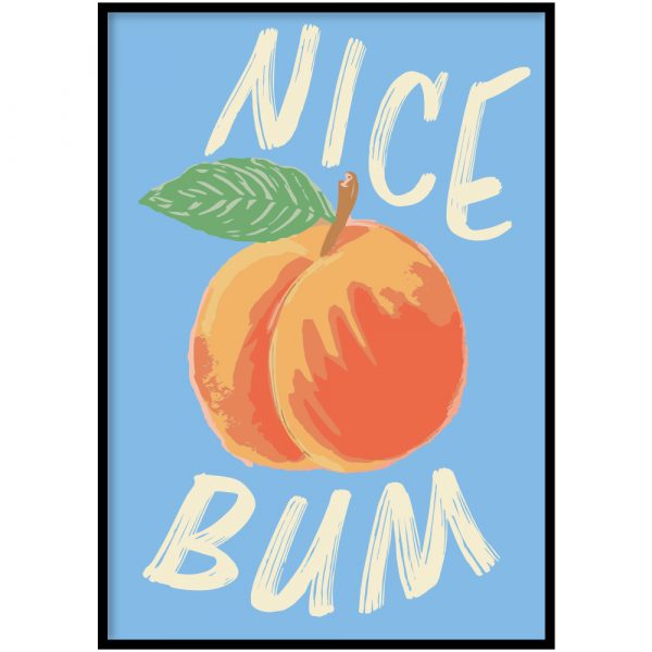 Poster - Peachy bum