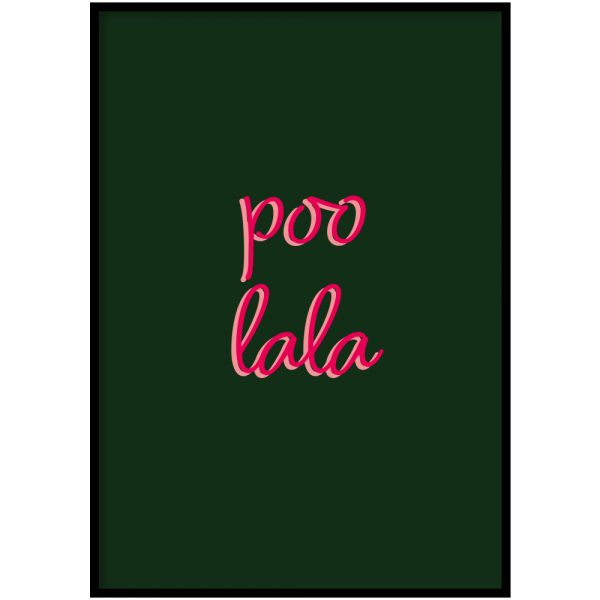 Poster - Poo lala