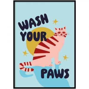 Poster - Wash your paws